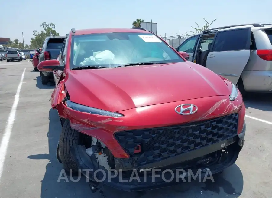 HYUNDAI KONA 2022 vin KM8K62AB6NU834272 from auto auction Iaai