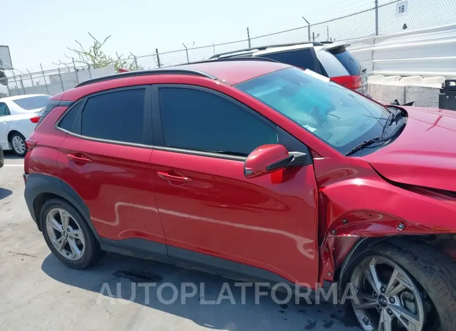 HYUNDAI KONA 2022 vin KM8K62AB6NU834272 from auto auction Iaai