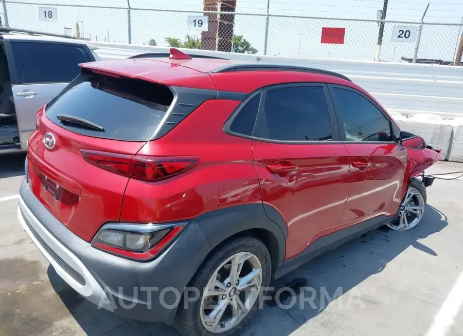 HYUNDAI KONA 2022 vin KM8K62AB6NU834272 from auto auction Iaai