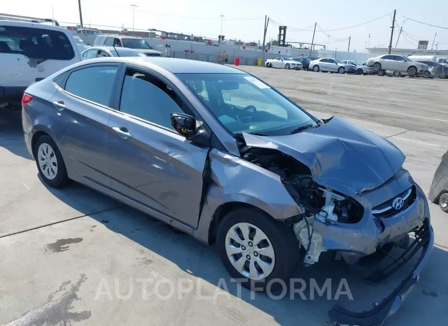 HYUNDAI ACCENT 2015 vin KMHCT4AE4FU927182 from auto auction Iaai