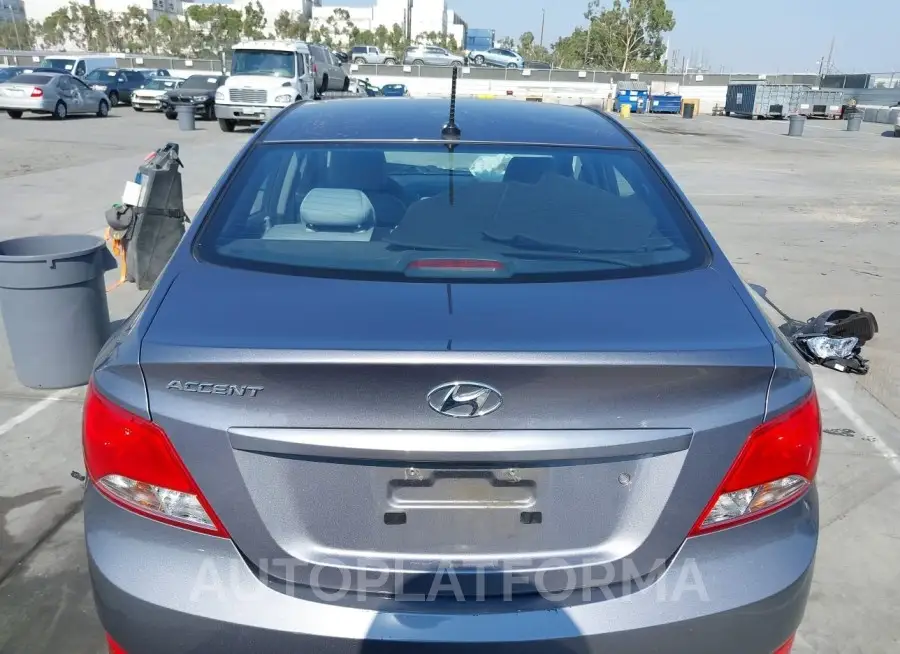 HYUNDAI ACCENT 2015 vin KMHCT4AE4FU927182 from auto auction Iaai