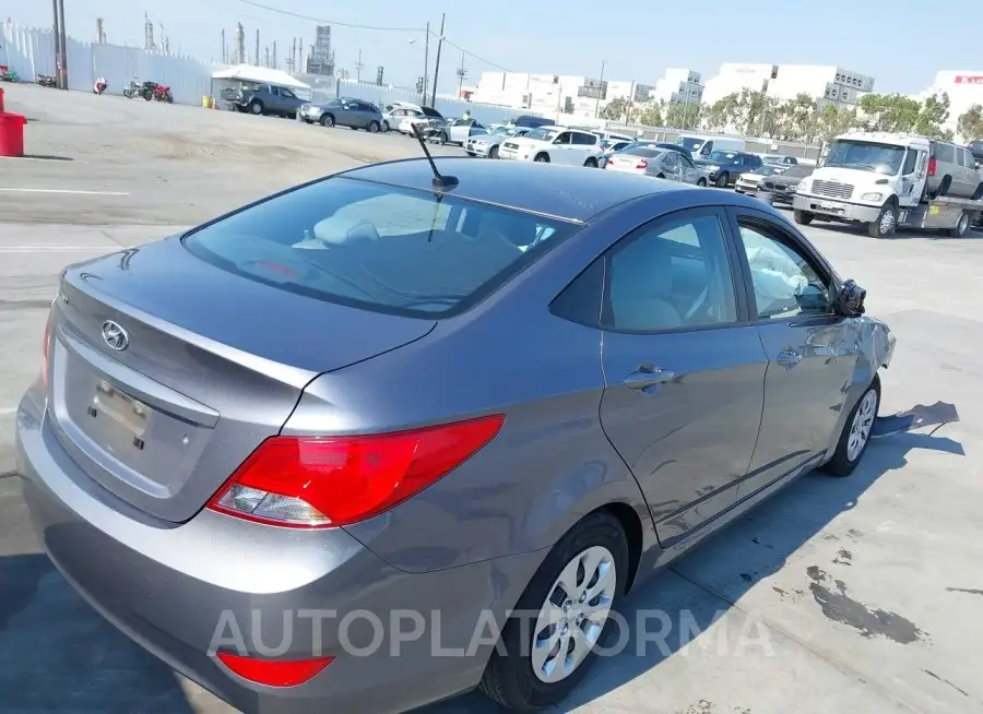 HYUNDAI ACCENT 2015 vin KMHCT4AE4FU927182 from auto auction Iaai