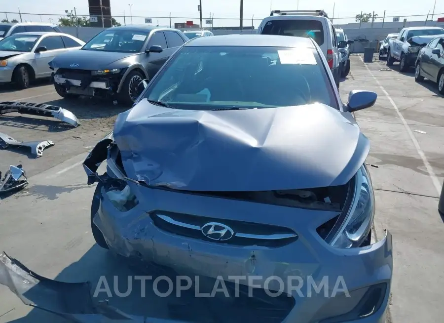 HYUNDAI ACCENT 2015 vin KMHCT4AE4FU927182 from auto auction Iaai