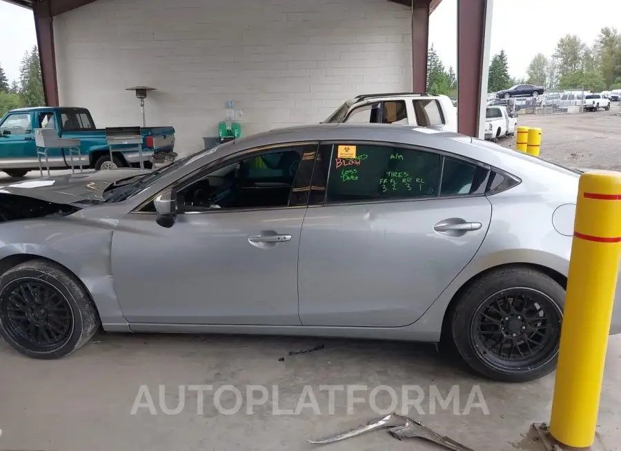 MAZDA MAZDA6 2018 vin JM1GL1TY9J1316568 from auto auction Iaai