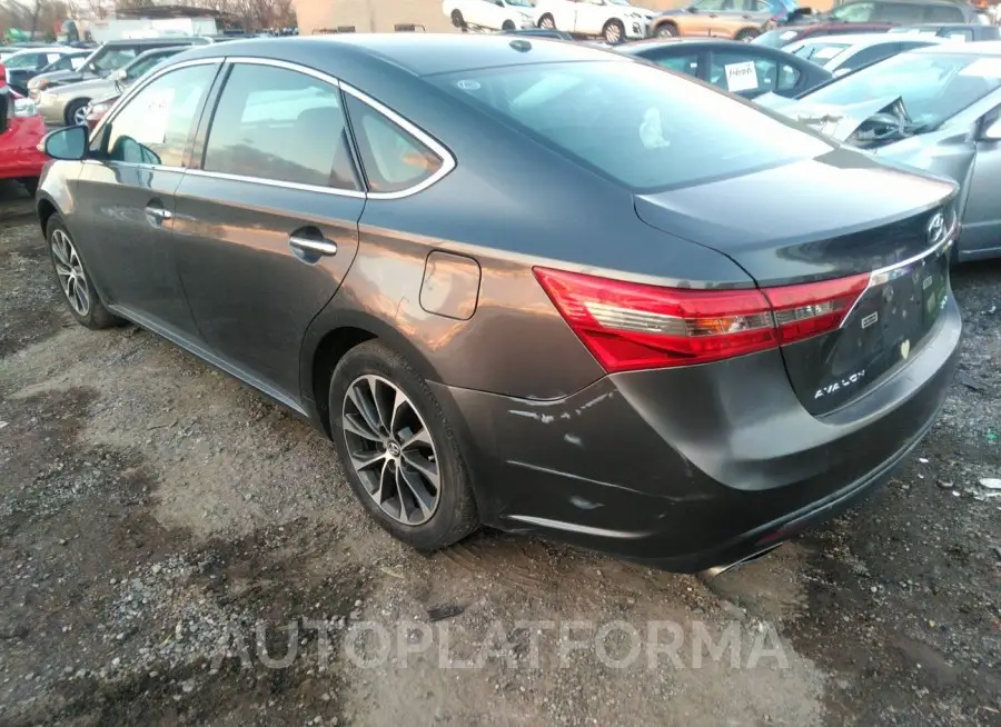 TOYOTA AVALON 2017 vin 4T1BK1EB6HU259174 from auto auction Iaai