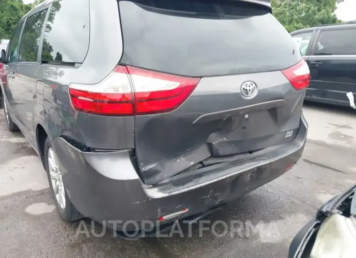 TOYOTA SIENNA 2017 vin 5TDDZ3DC3HS170472 from auto auction Iaai