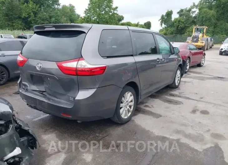 TOYOTA SIENNA 2017 vin 5TDDZ3DC3HS170472 from auto auction Iaai