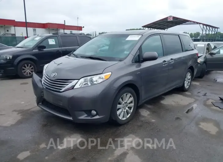 TOYOTA SIENNA 2017 vin 5TDDZ3DC3HS170472 from auto auction Iaai