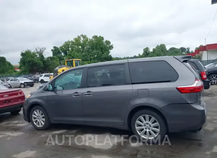 TOYOTA SIENNA 2017 vin 5TDDZ3DC3HS170472 from auto auction Iaai