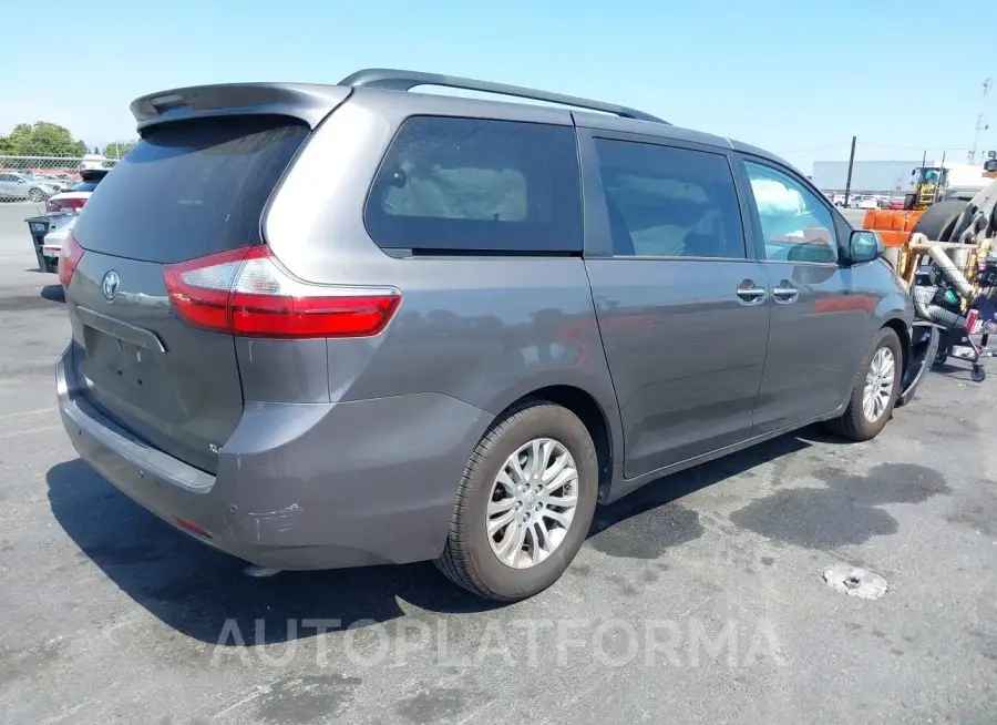 TOYOTA SIENNA 2016 vin 5TDYK3DCXGS701364 from auto auction Iaai