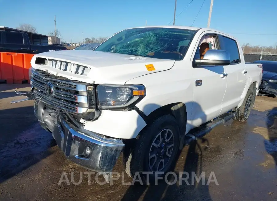 TOYOTA TUNDRA 2021 vin 5TFAY5F19MX007679 from auto auction Iaai