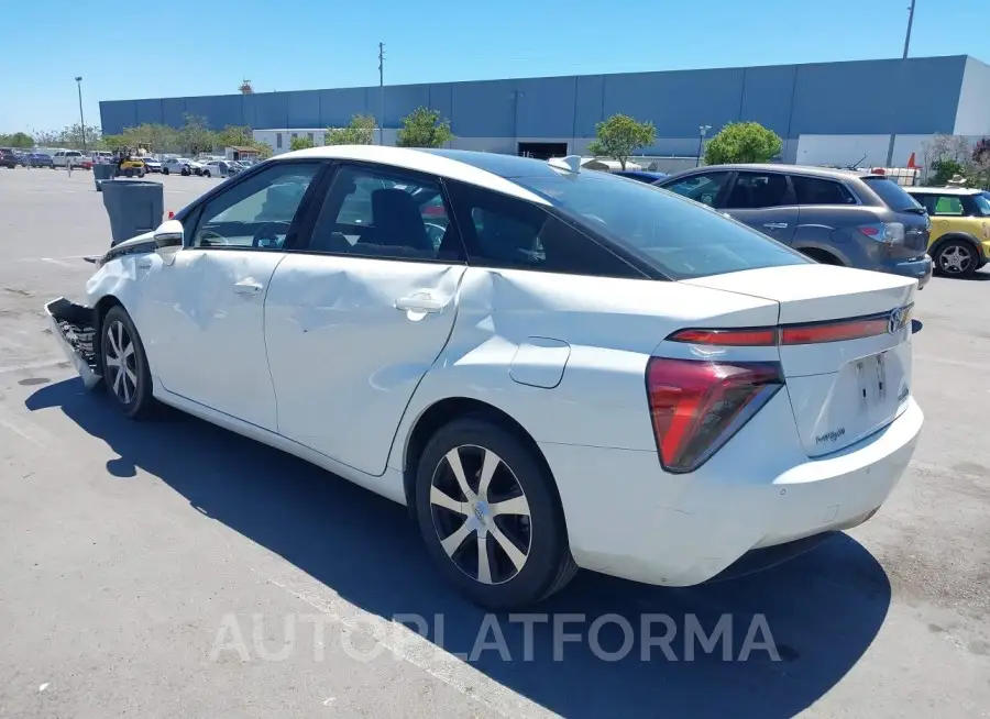 TOYOTA MIRAI 2017 vin JTDBVRBDXHA001905 from auto auction Iaai