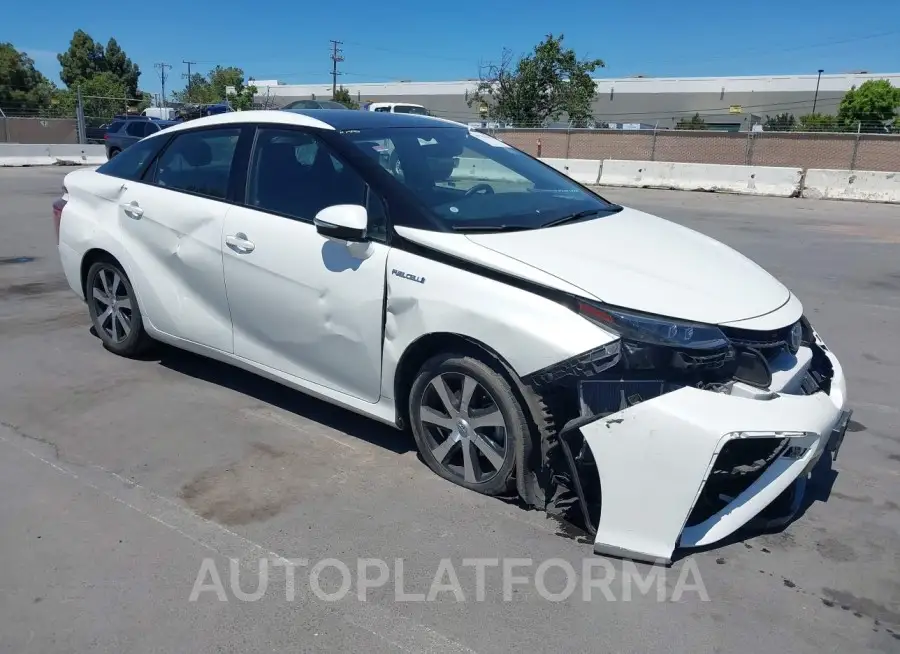 TOYOTA MIRAI 2017 vin JTDBVRBDXHA001905 from auto auction Iaai