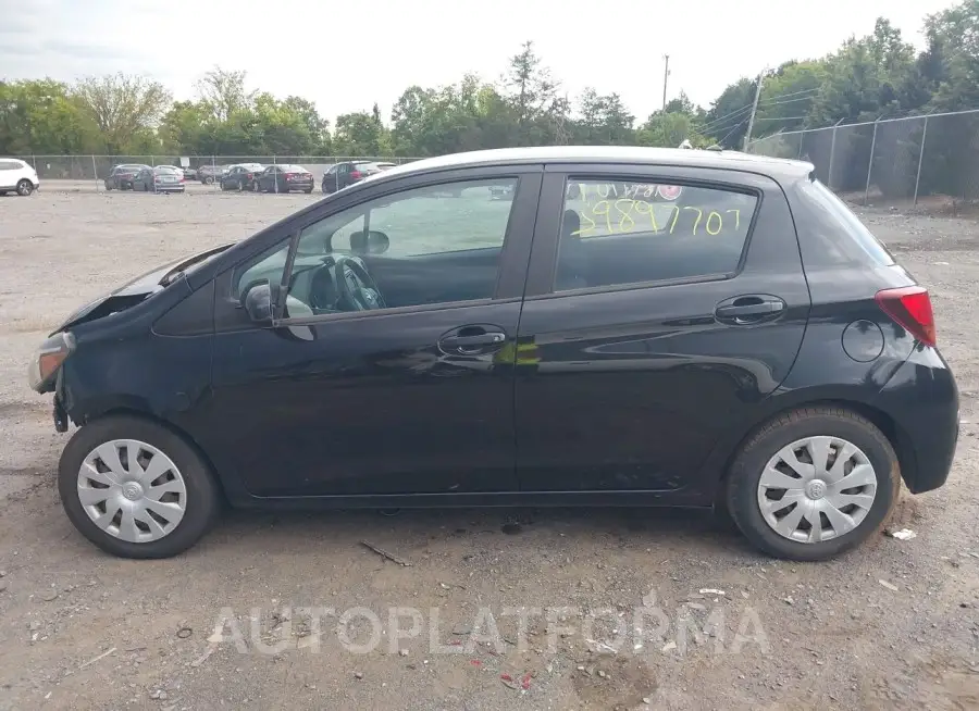 TOYOTA YARIS 2017 vin VNKKTUD30HA075810 from auto auction Iaai