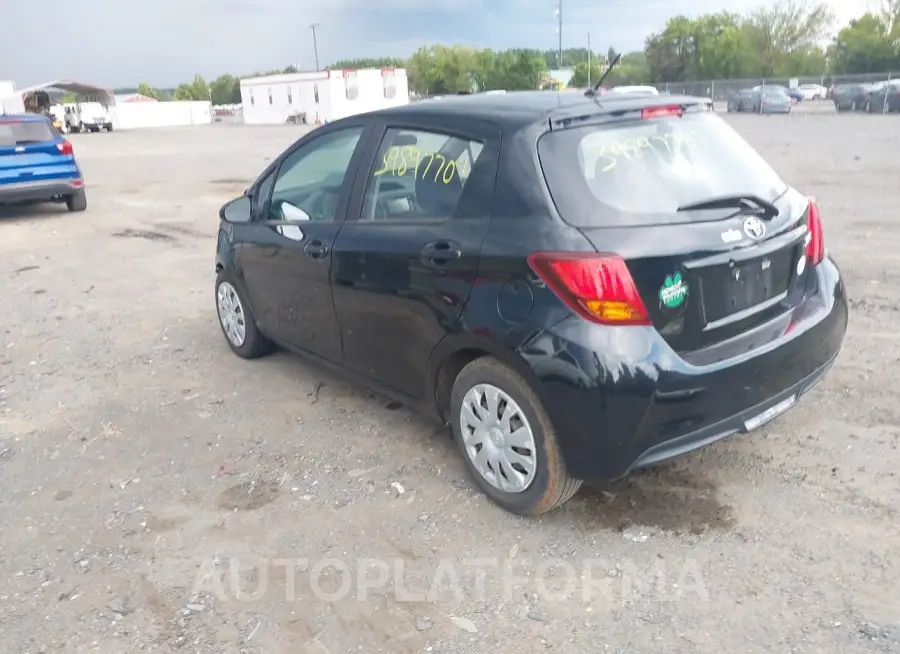 TOYOTA YARIS 2017 vin VNKKTUD30HA075810 from auto auction Iaai