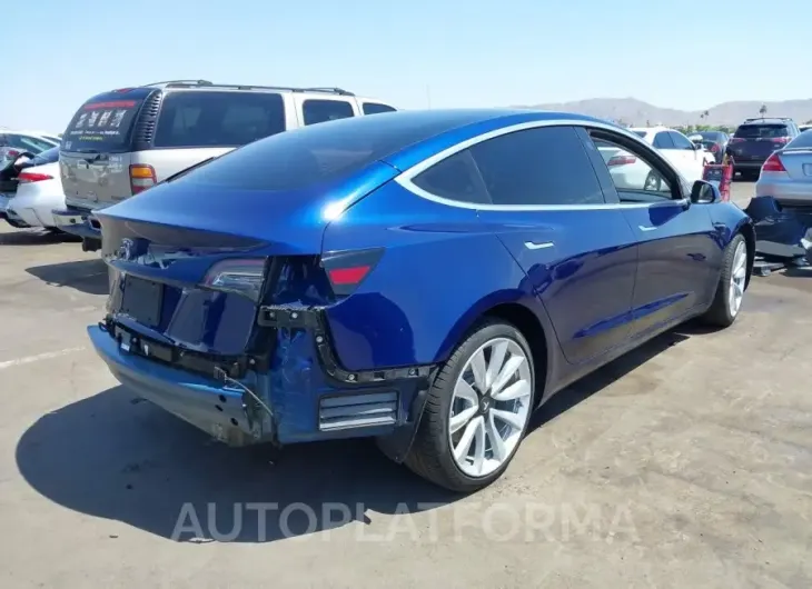 TESLA MODEL 3 2018 vin 5YJ3E1EA0JF109003 from auto auction Iaai