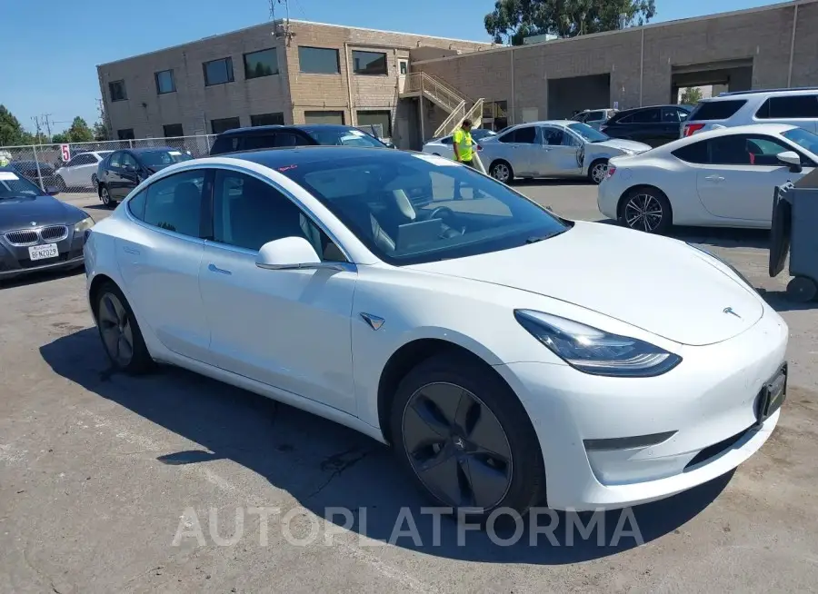 TESLA MODEL 3 2019 vin 5YJ3E1EA5KF485004 from auto auction Iaai