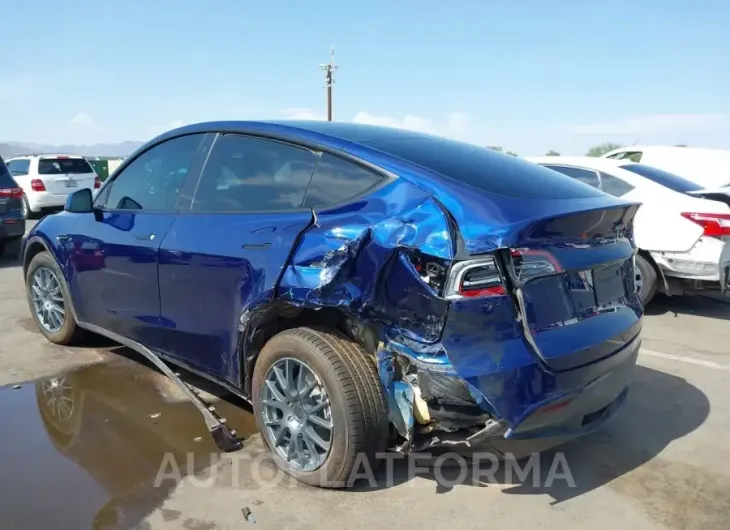 TESLA MODEL Y 2023 vin 7SAYGDEEXPA084835 from auto auction Iaai