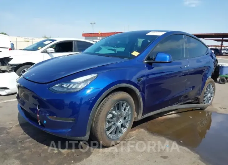 TESLA MODEL Y 2023 vin 7SAYGDEEXPA084835 from auto auction Iaai