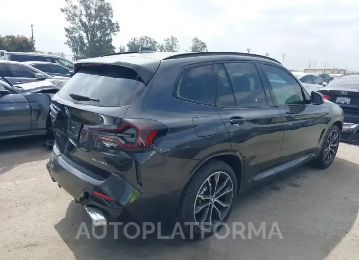 BMW X3 2023 vin 5UX43DP09P9R00731 from auto auction Iaai