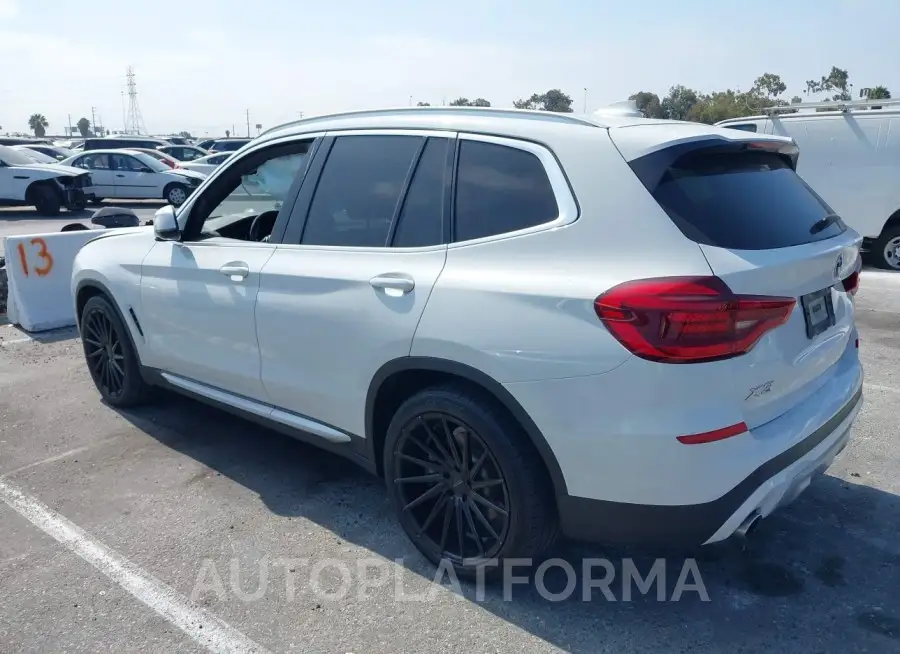 BMW X3 2019 vin 5UXTR7C53KLE88236 from auto auction Iaai