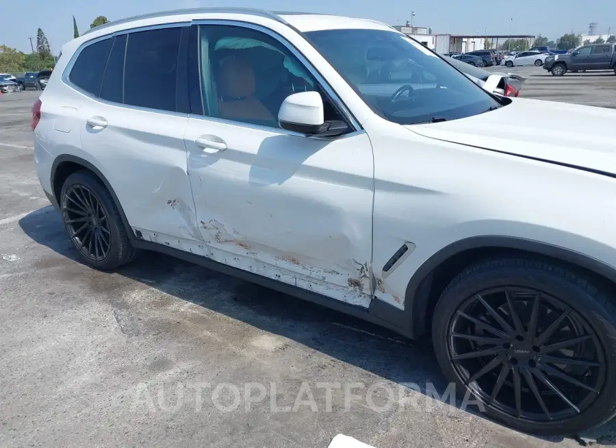 BMW X3 2019 vin 5UXTR7C53KLE88236 from auto auction Iaai