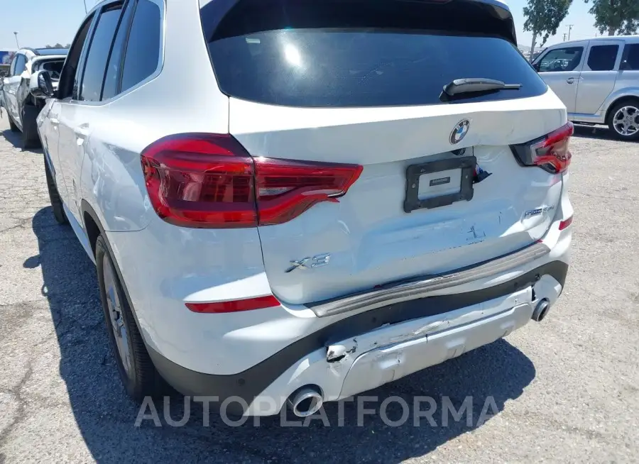 BMW X3 2021 vin 5UXTY3C05M9E69137 from auto auction Iaai