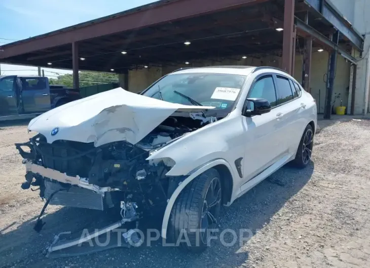 BMW X4 M 2021 vin 5YMUJ0C03M9F13717 from auto auction Iaai