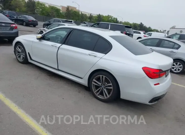 BMW 750I 2018 vin WBA7F0C54JGM22847 from auto auction Iaai