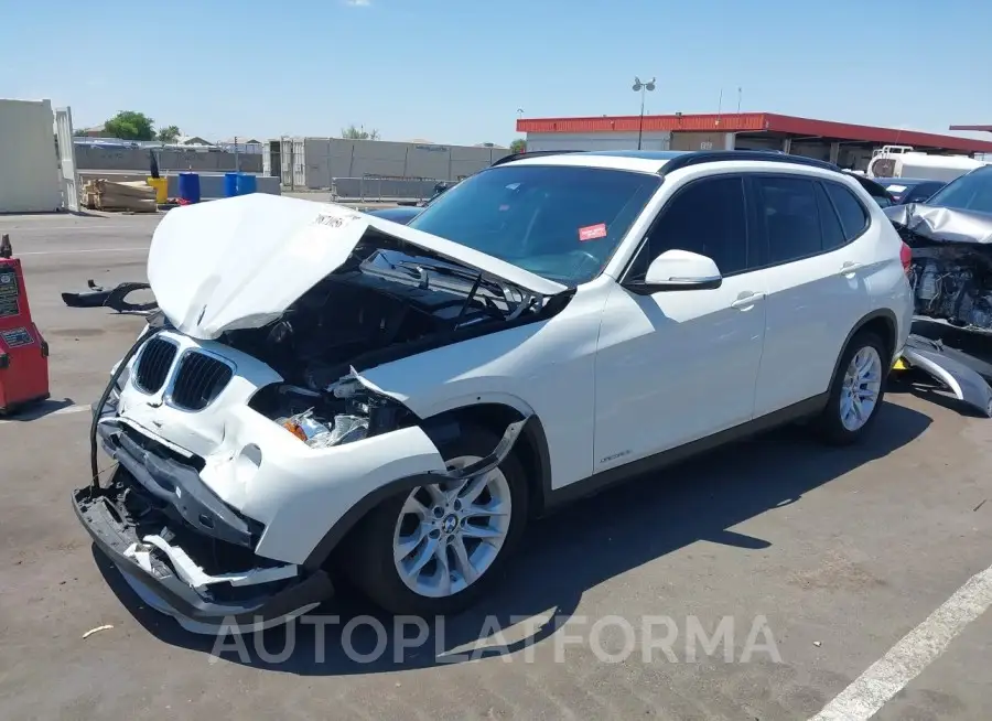 BMW X1 2015 vin WBAVM1C58FV498657 from auto auction Iaai