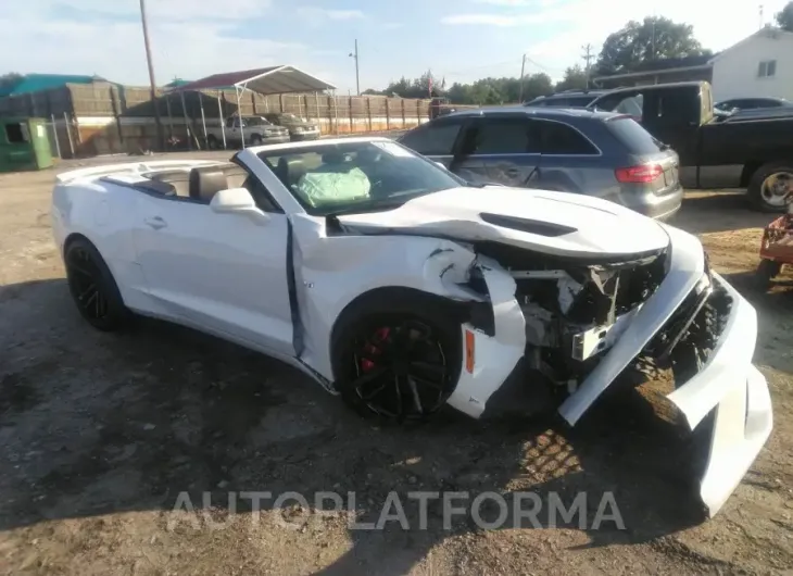 CHEVROLET CAMARO 2018 vin 1G1FH3D73J0100017 from auto auction Iaai