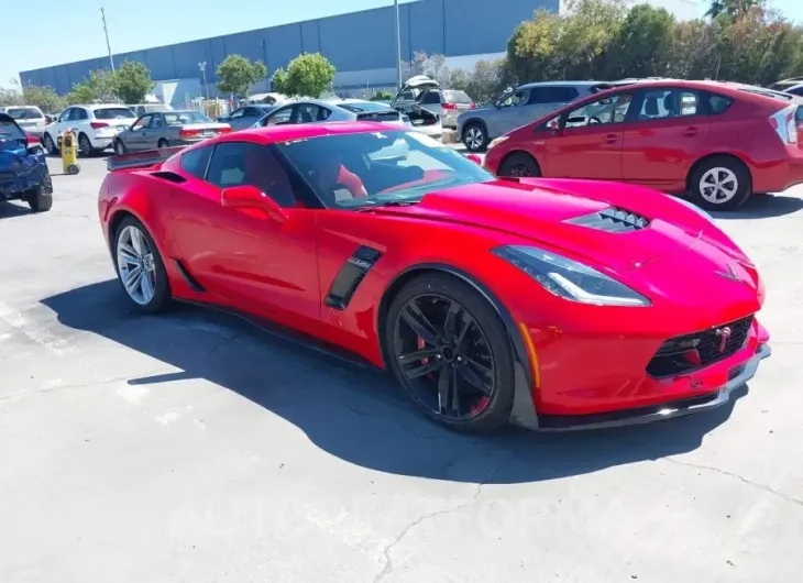 CHEVROLET CORVETTE 2016 vin 1G1YT2D63G5603776 from auto auction Iaai