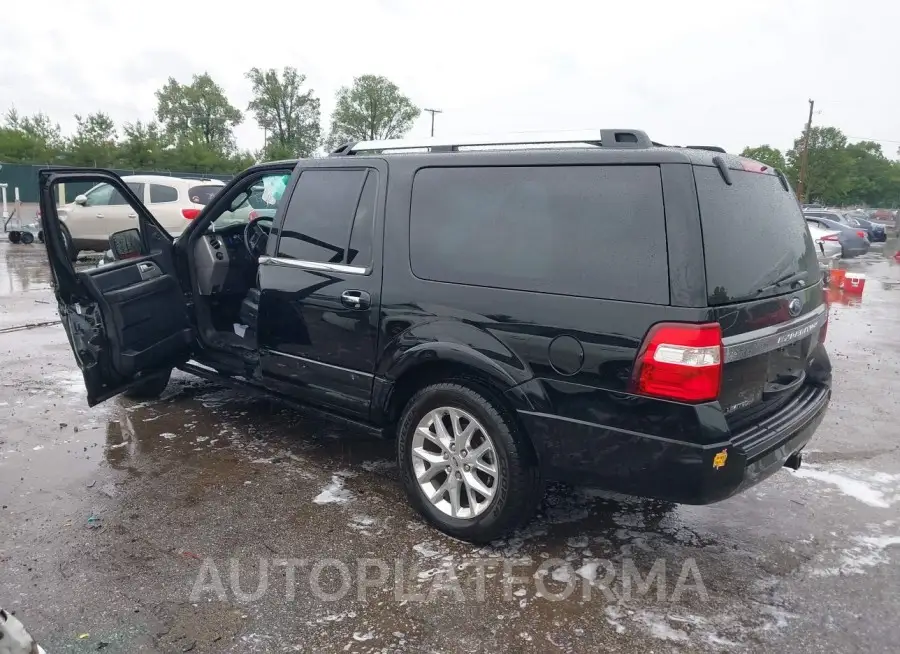 FORD EXPEDITION EL 2017 vin 1FMJK2AT9HEA66043 from auto auction Iaai