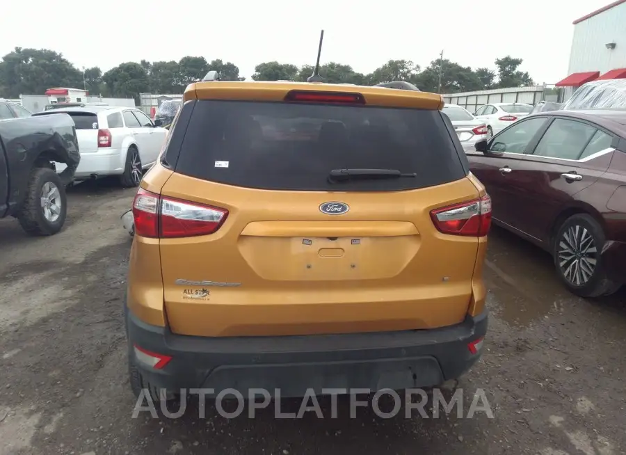 FORD ECOSPORT 2021 vin MAJ3S2GE4MC437823 from auto auction Iaai