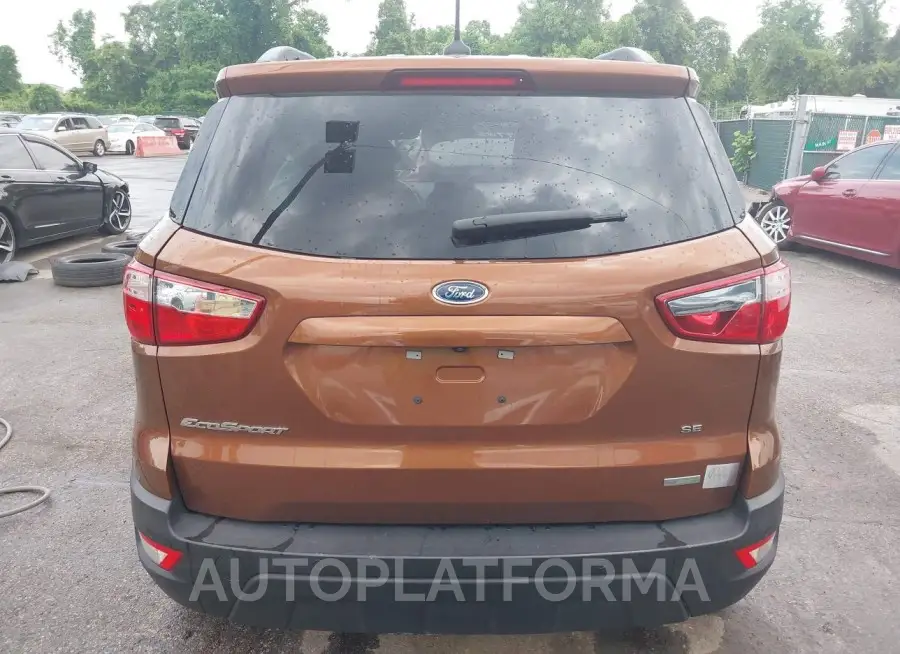 FORD ECOSPORT 2020 vin MAJ3S2GE9LC323217 from auto auction Iaai