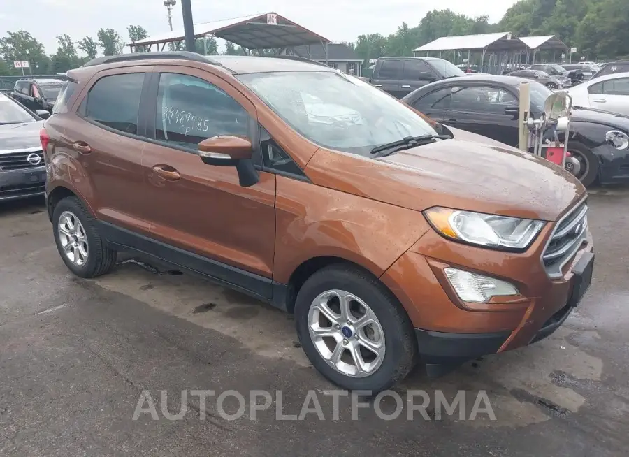 FORD ECOSPORT 2020 vin MAJ3S2GE9LC323217 from auto auction Iaai