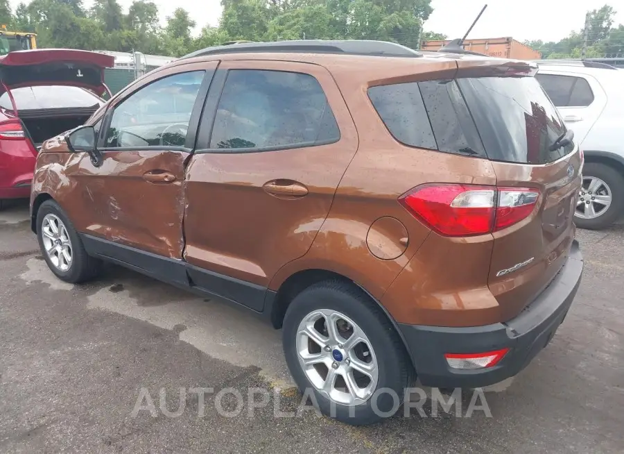 FORD ECOSPORT 2020 vin MAJ3S2GE9LC323217 from auto auction Iaai