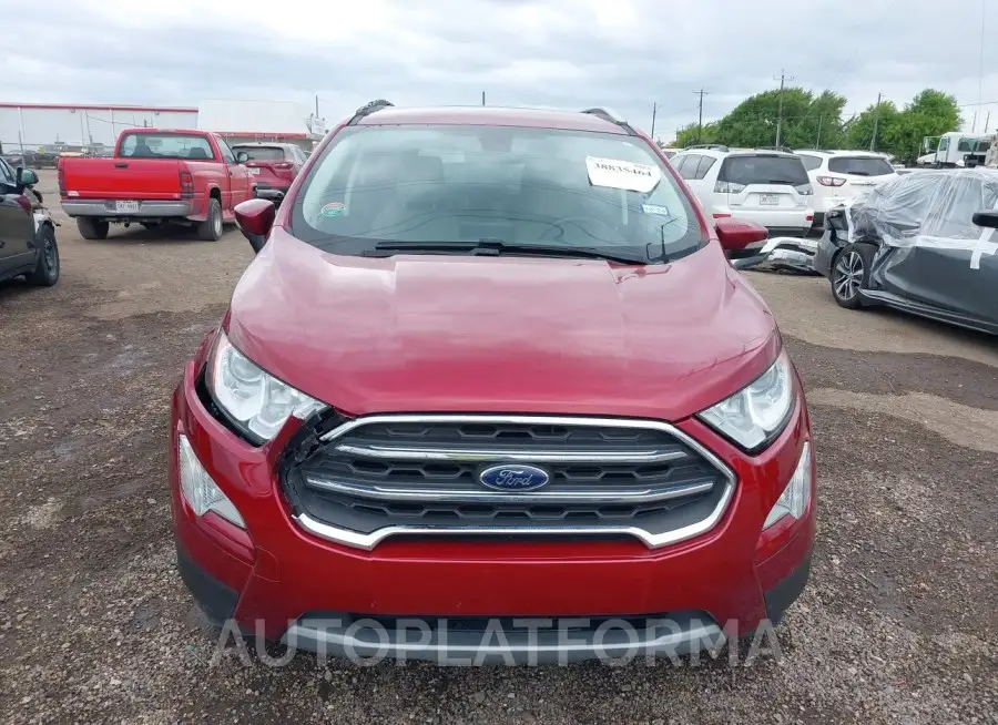 FORD ECOSPORT 2021 vin MAJ6S3KL1MC411723 from auto auction Iaai