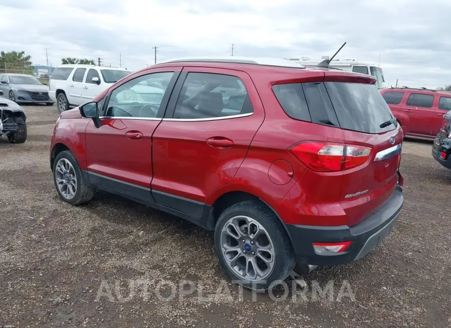 FORD ECOSPORT 2021 vin MAJ6S3KL1MC411723 from auto auction Iaai