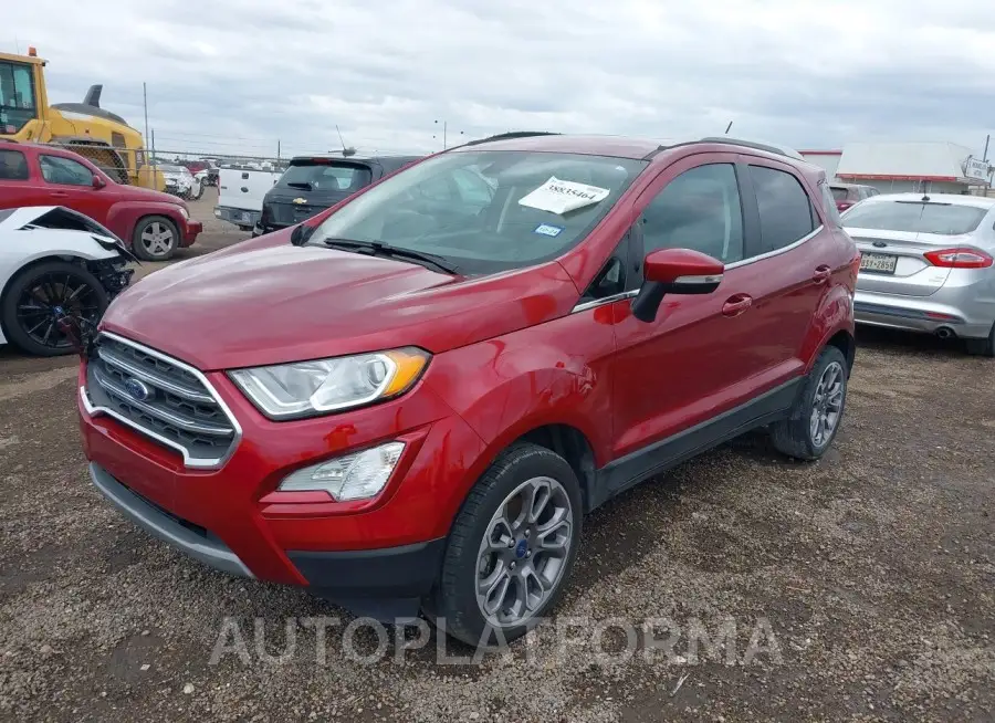 FORD ECOSPORT 2021 vin MAJ6S3KL1MC411723 from auto auction Iaai