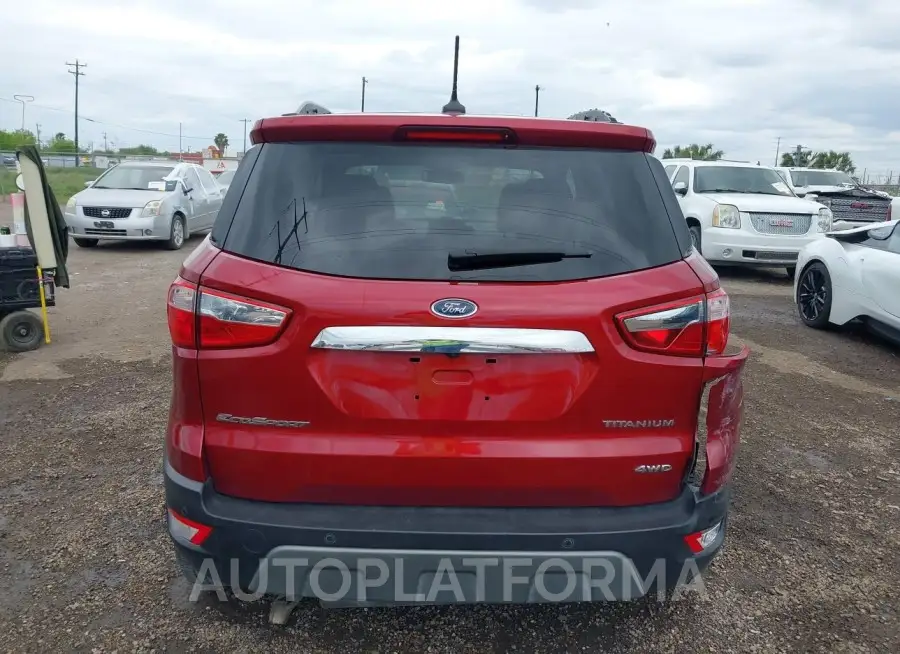 FORD ECOSPORT 2021 vin MAJ6S3KL1MC411723 from auto auction Iaai