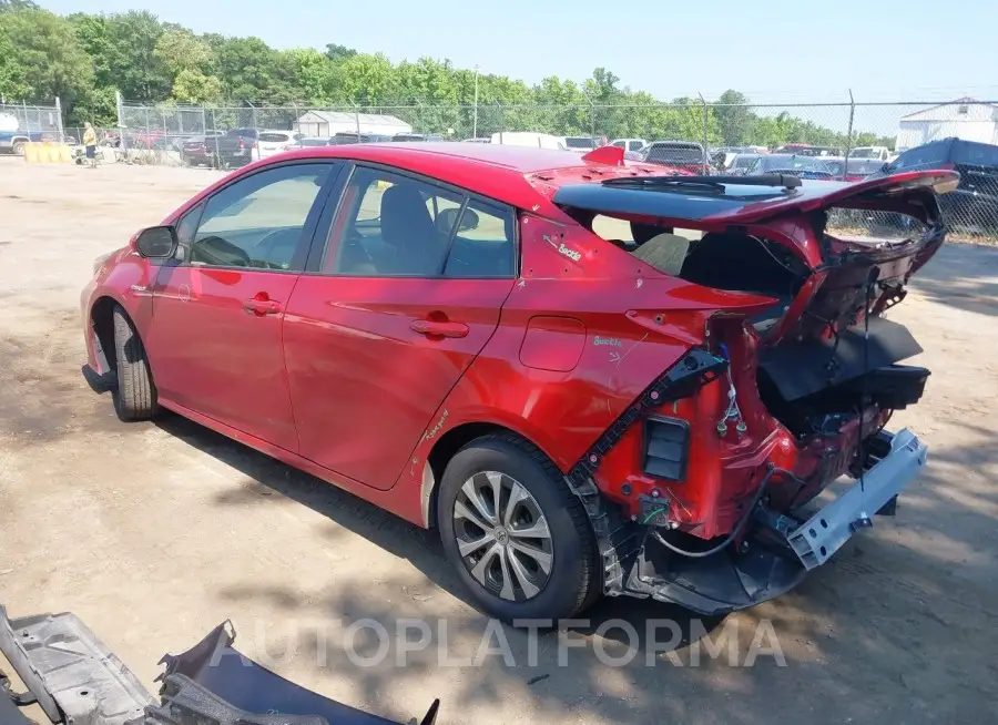 TOYOTA PRIUS 2022 vin JTDKAMFU7N3157490 from auto auction Iaai