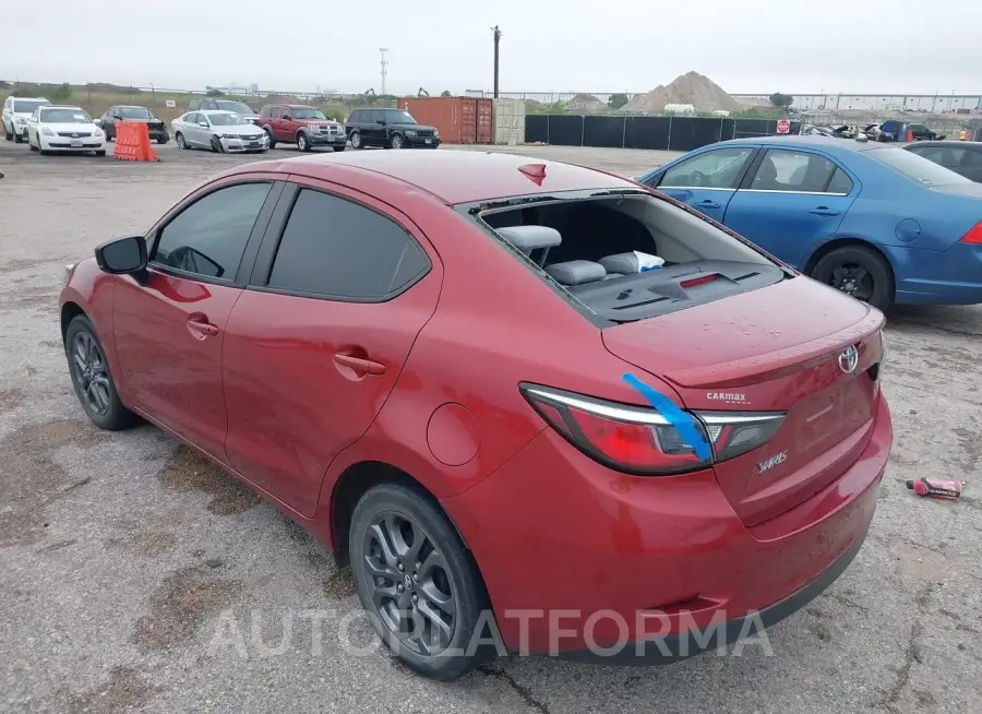 TOYOTA YARIS 2019 vin 3MYDLBYV6KY526602 from auto auction Iaai