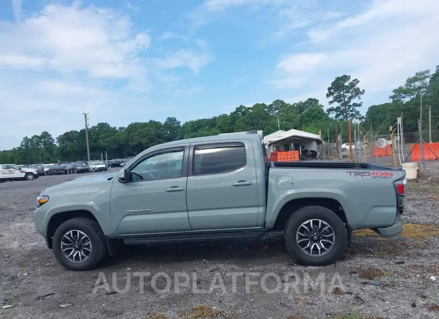 TOYOTA TACOMA 2023 vin 3TYCZ5AN6PT114574 from auto auction Iaai