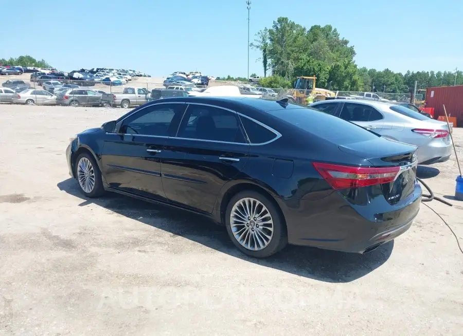 TOYOTA AVALON 2016 vin 4T1BK1EB8GU209679 from auto auction Iaai