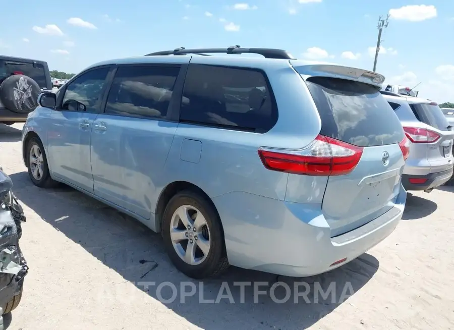 TOYOTA SIENNA 2015 vin 5TDKK3DC9FS539974 from auto auction Iaai