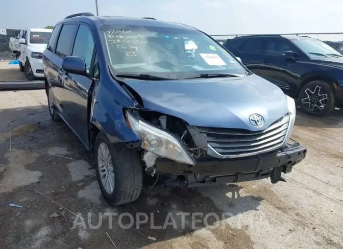 TOYOTA SIENNA 2015 vin 5TDYK3DC5FS602658 from auto auction Iaai