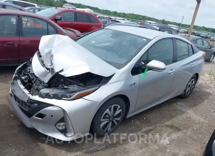 TOYOTA PRIUS PRIME 2019 vin JTDKARFP3K3107124 from auto auction Iaai