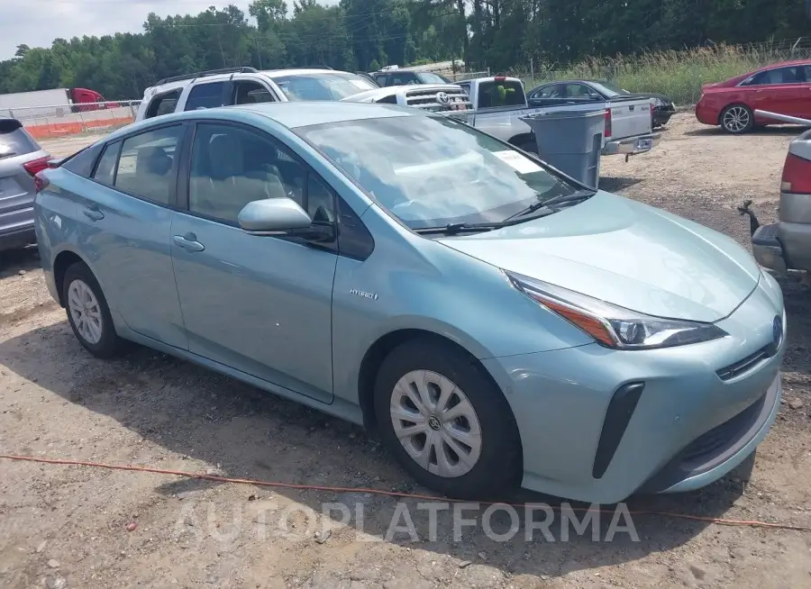 TOYOTA PRIUS 2019 vin JTDKARFU0K3100539 from auto auction Iaai