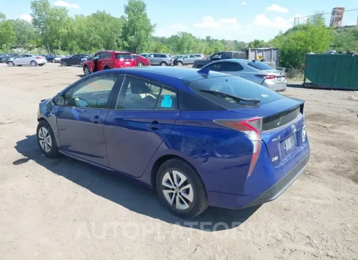 TOYOTA PRIUS 2016 vin JTDKARFU5G3500863 from auto auction Iaai